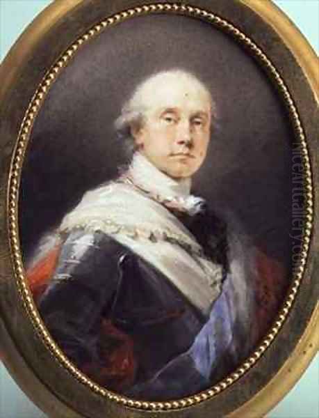 Portrait of Prince Charles Nicholas Othon of Nassau Siegen Oil Painting by Friedrich Heinrich Fuger