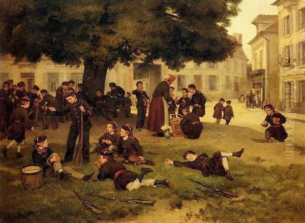 Young Soldiers by Edouard Frere