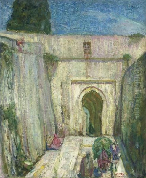 Midday, Tangiers Oil Painting by Henry Ossawa Tanner