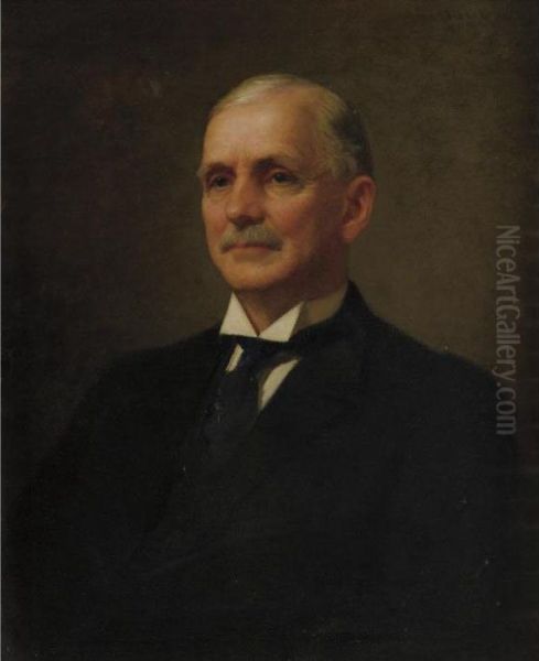 Albert Milch Oil Painting by Edmund Charles Tarbell