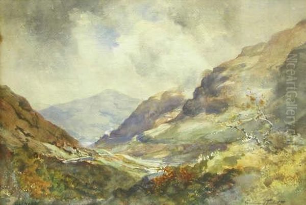 Glenogle Oil Painting by J.A. Henderson Tarbet