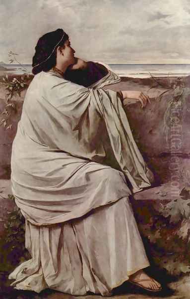 Iphigenia in Tauris Oil Painting by Anselm Friedrich Feuerbach