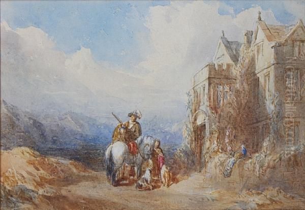 Return From Sport Oil Painting by John Frederick Tayler