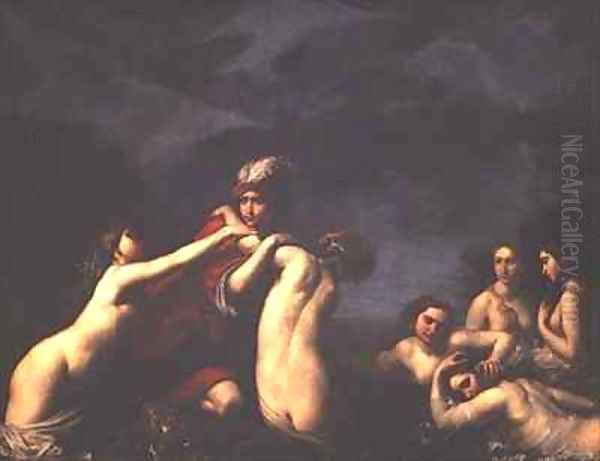 Hylas and the Naiads Oil Painting by Francesco Furini