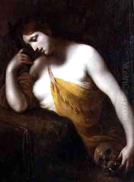 The Penitent Magdalen Oil Painting by Francesco Furini