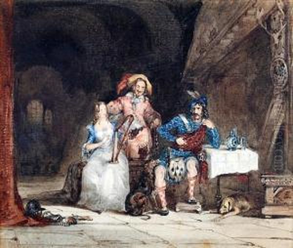 Scene From Sir Walter Scott's 