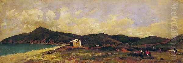 A Summer Day, Morocco Oil Painting by Mariano Jose Maria Bernardo Fortuny y Carbo