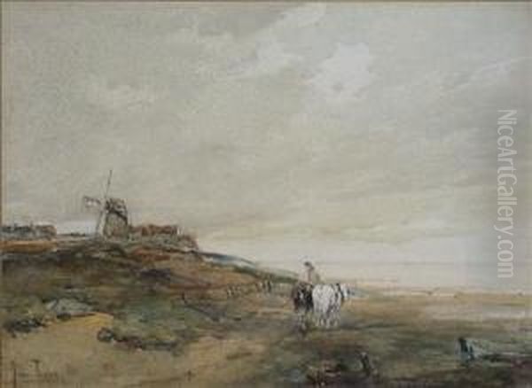 Coastal View, Holland Oil Painting by John Terris