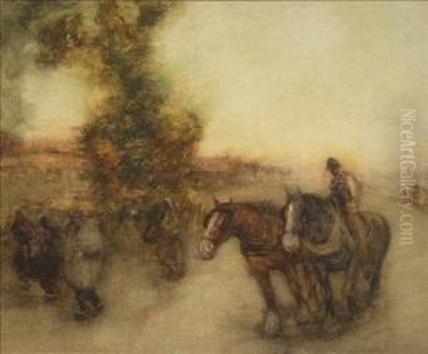 Homeward Bound Oil Painting by John Terris