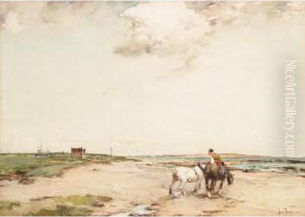 Largo, Fifeshire Oil Painting by John Terris