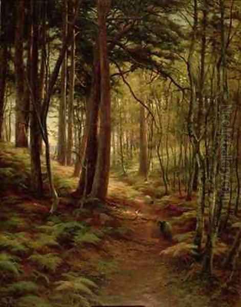 The Silent Evening Hour Oil Painting by Joseph Farquharson