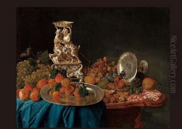 Still Life Oil Painting by Josef Horemans Younger The Jan