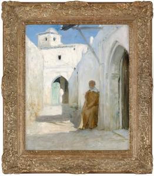 Gata I Alger Oil Painting by Robert Thegerstrom