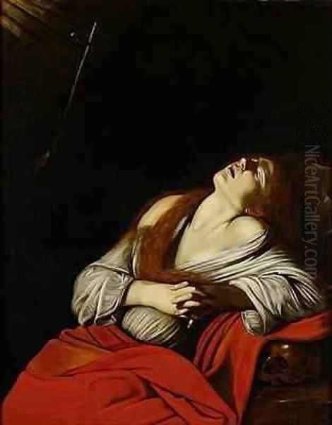 The Ecstasy of Mary Magdalene Oil Painting by Ludovicus Finsonius (see FINSON, Louis)