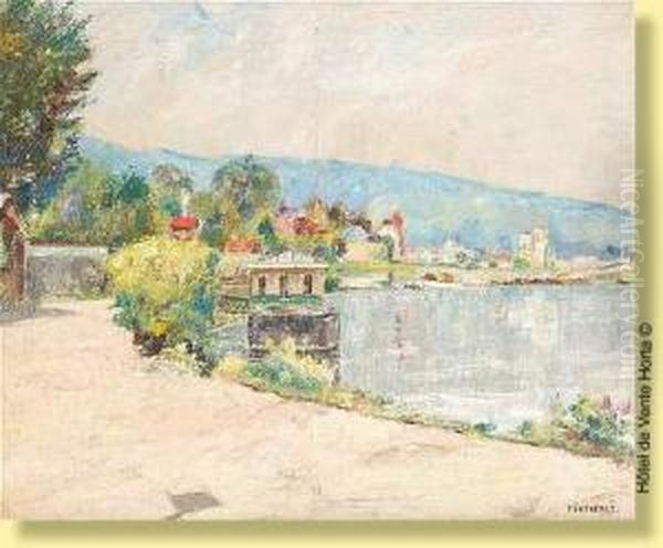 Laseine A Belle-vue Oil Painting by Pierre Thevenet