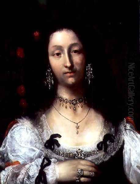 Portrait of a Lady Oil Painting by Girolamo Forabosco