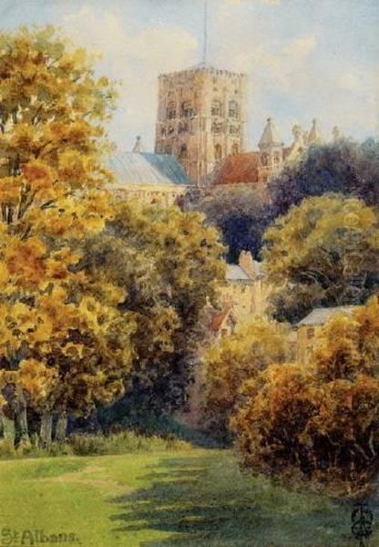 St. Albans Oil Painting by Thomas