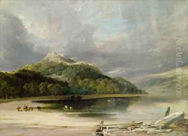 Inverary Oil Painting by Anthony Vandyke Copley Fielding