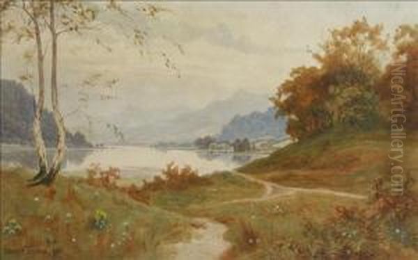 Ennerdale Water, The Lake District Oil Painting by Edward Horace Thompson