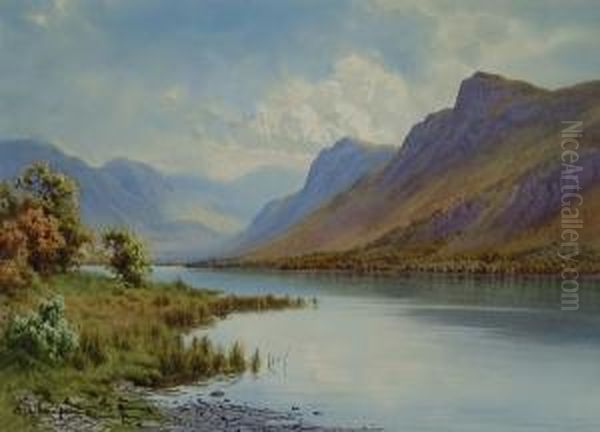 Wastwater Oil Painting by Edward Horace Thompson