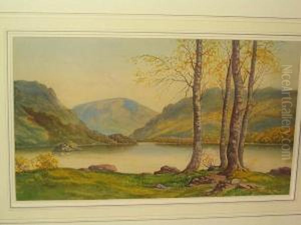 Ullswater Oil Painting by Edward Horace Thompson