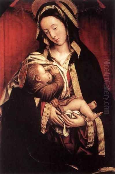 Madonna and Child 1509-35 Oil Painting by Defendente Ferrari