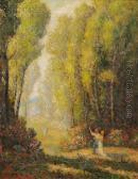 To The Garden Of Eden Oil Painting by Wilfred Thompson