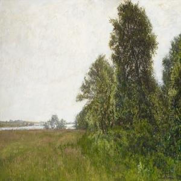 A Landscape By Saltenlangso, Skt by Pauline Thomsen