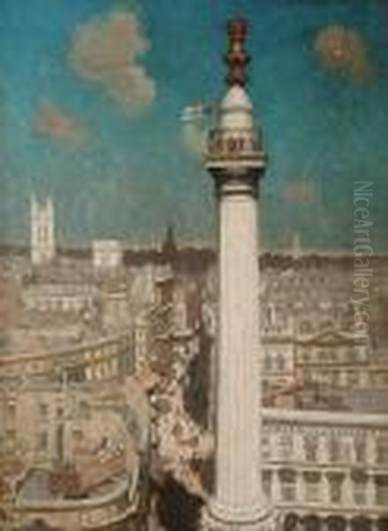 Monument Oil Painting by George Thomson