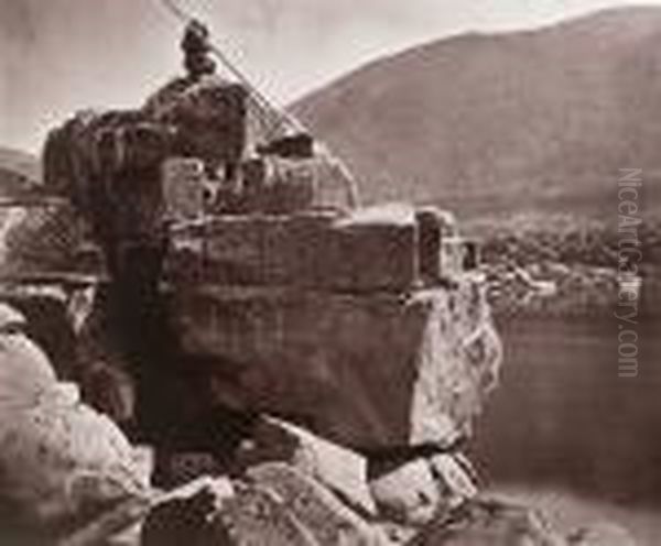 Foochow And The River Min, A Bound Album Of Eighty Photographs Oil Painting by John Thomson