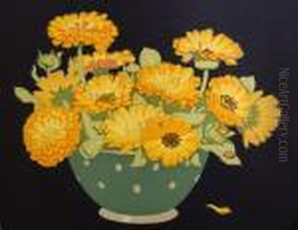 Marigolds by John Hall Thorpe