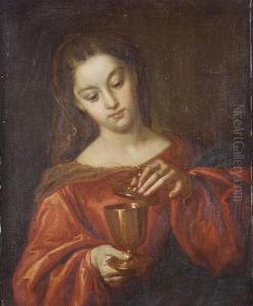 Mary Magdalene Oil Painting by Pieter Thijs