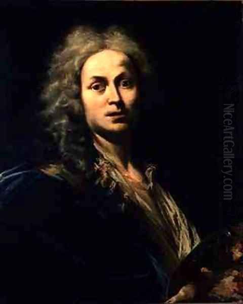 Self Portrait Oil Painting by Giovanni Domenico Ferretti