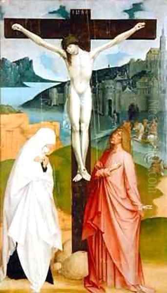 Crucifixion Oil Painting by Rueland the Younger Frueauf