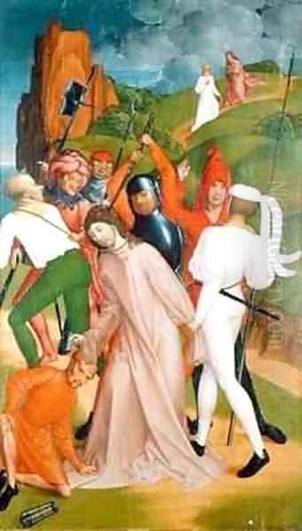 The Arrest of Christ from the Passion Series Oil Painting by Rueland the Younger Frueauf