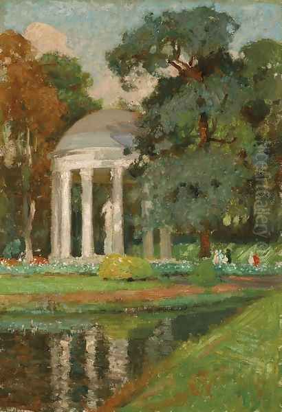 Temple of Love, Versailles Oil Painting by Emanuel Phillips Fox