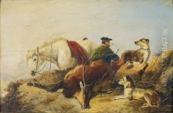 Le Chasseur Ecossais Oil Painting by Louis Timmermans