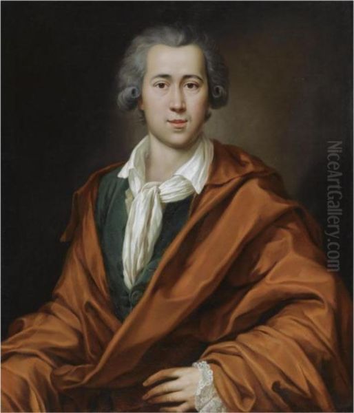 Portrait Of Johann Melchior Von Birckenstock Oil Painting by Johann Friedrich A. Tischbein