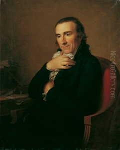 Friedrich August , Zugeschrieben Oil Painting by Johann Friedrich A. Tischbein