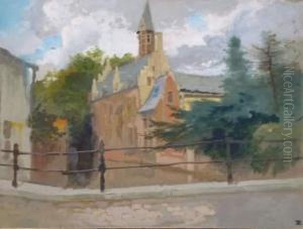 <malines>. Oil Painting by Louis Titz