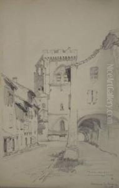 Villeneuve-lez-avignon Oil Painting by Louis Titz