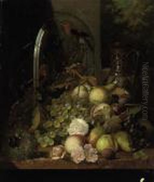 Still Life Oil Painting by Henry George Todd