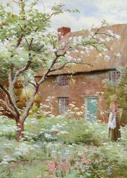 The Flowers Ofspring Oil Painting by Ralph Todd