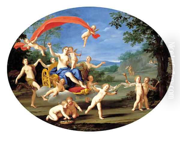 The Triumph of Venus Oil Painting by Marcantonio Franceschini