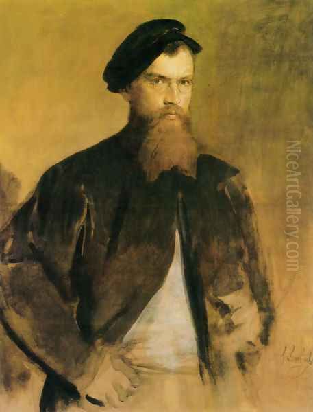 Franz Oil Painting by Lenbach Franz Von