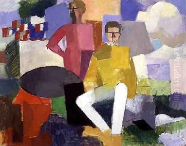 The Fourteenth of July Oil Painting by Roger de La Fresnaye