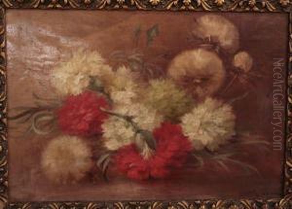 Flores Oil Painting by Aurelio Tolosa Y Alsina