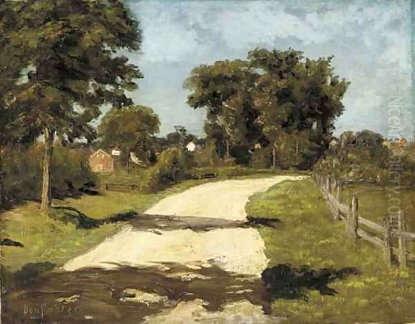 The Country Road Oil Painting by Ben Foster