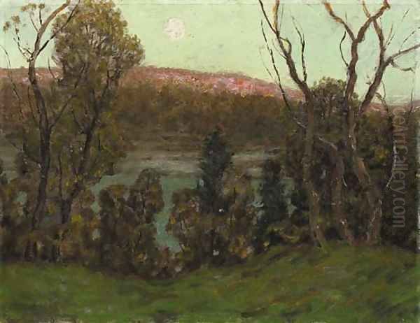 Connecticut Hills Oil Painting by Ben Foster