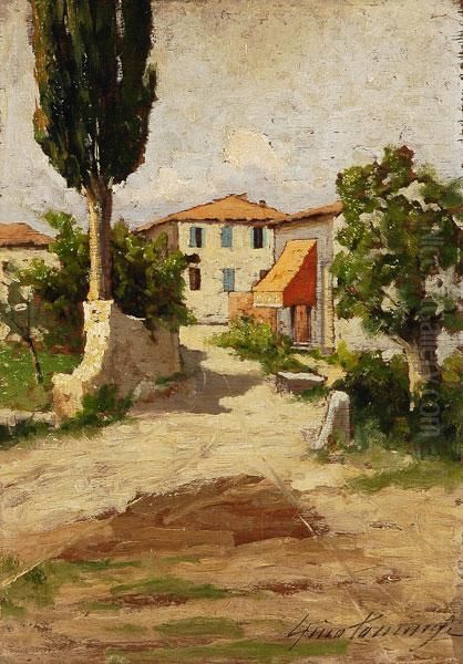 Paesaggio Oil Painting by Gino Tommasi